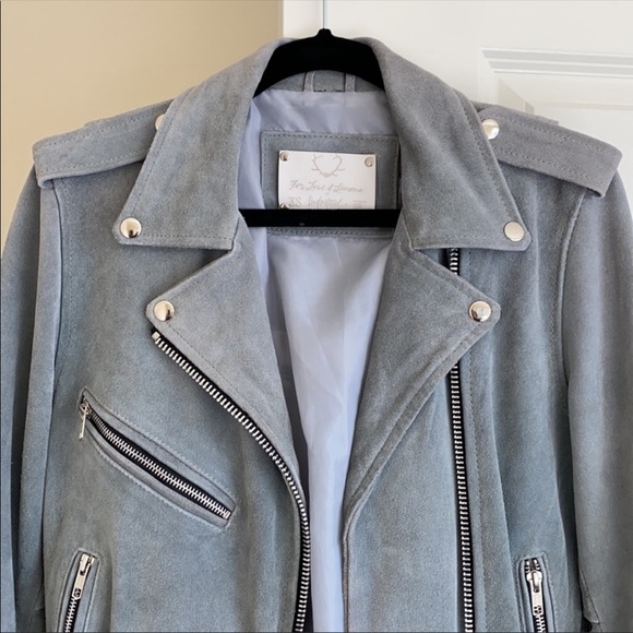 For Love & Lemons XS Understated Leather Jacket - Picture 7 of 8